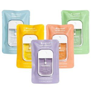 NIB: Touchland Power Mist Hydrating Hand Sanitizer Spray, BLOSSOM 5-PACK